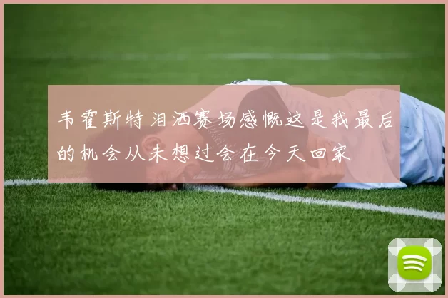 韦霍斯特泪洒赛场感慨这是我最后的机会从未想过会在今天回家